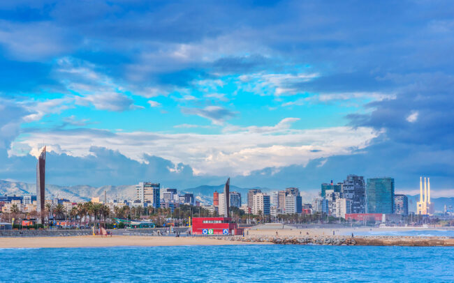 Barcelona cityscape